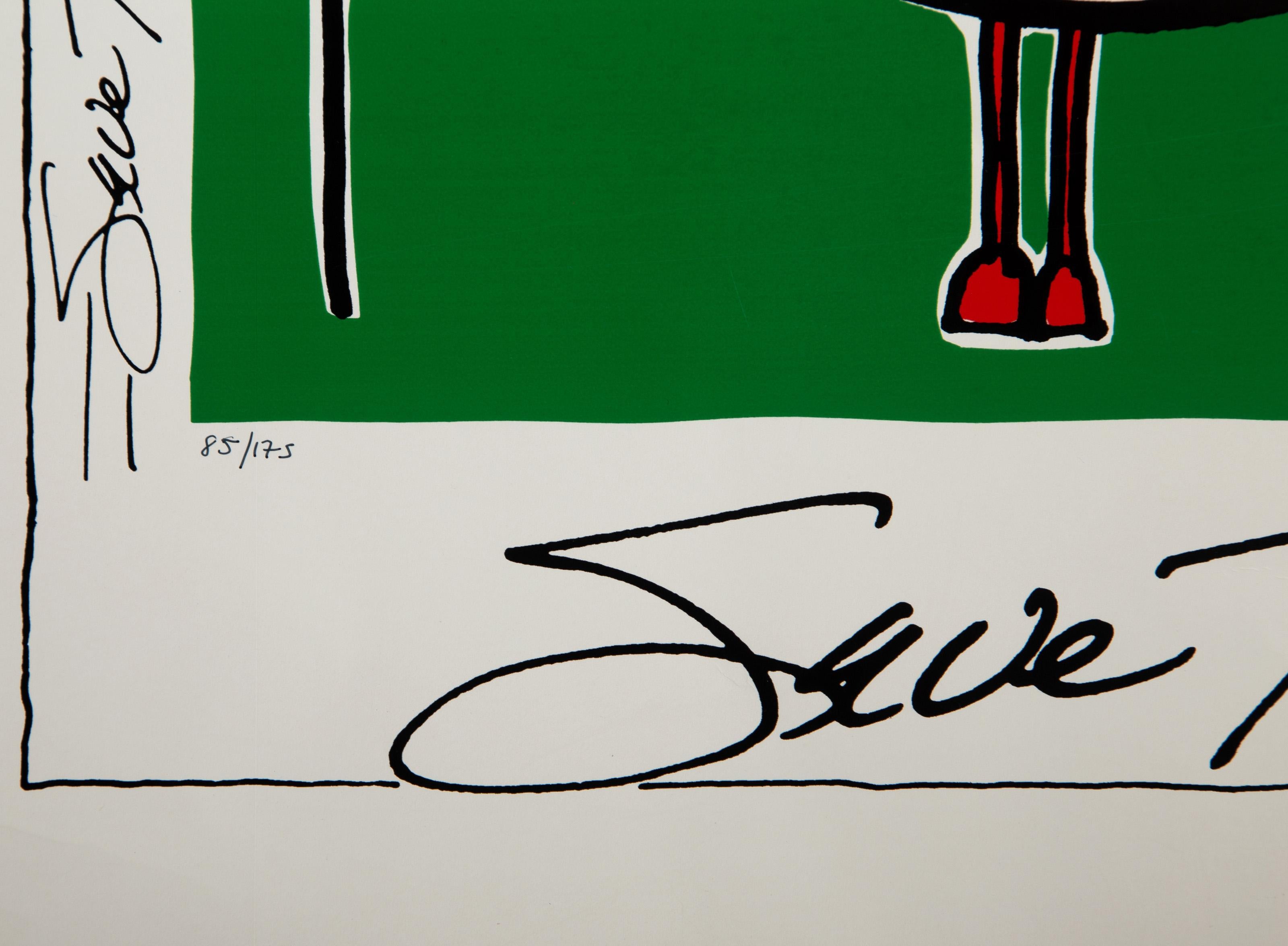 Salvar a las criaturas, serigrafía de arte popular de Rae Baymiller en venta 3