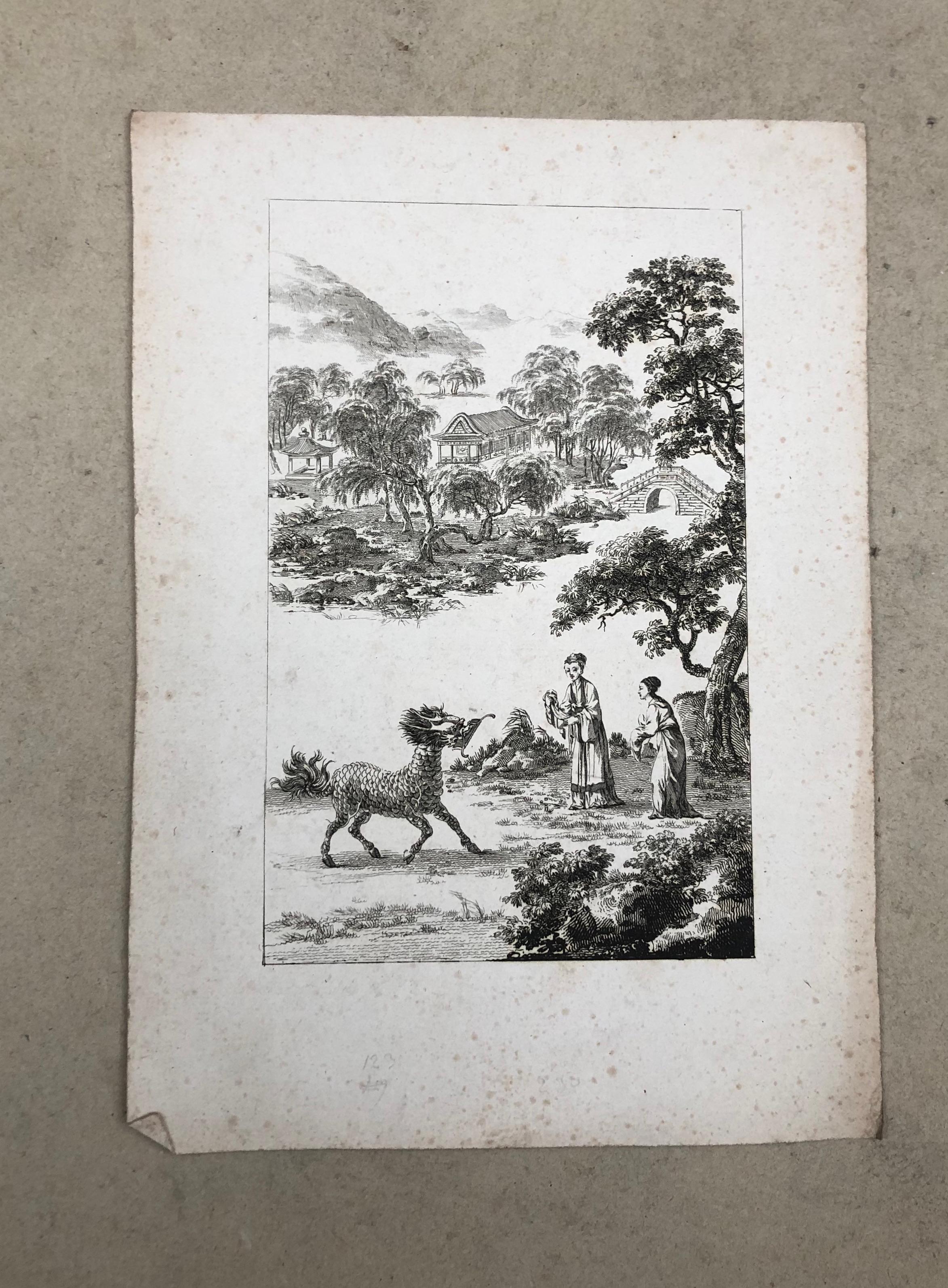 Scenes From Chinese Life, 6 Engravings Late 18th Century - Early 19th Century For Sale 2