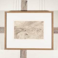 Sea Gulls and Soldiers, Dover by Anthony Gross, 1940