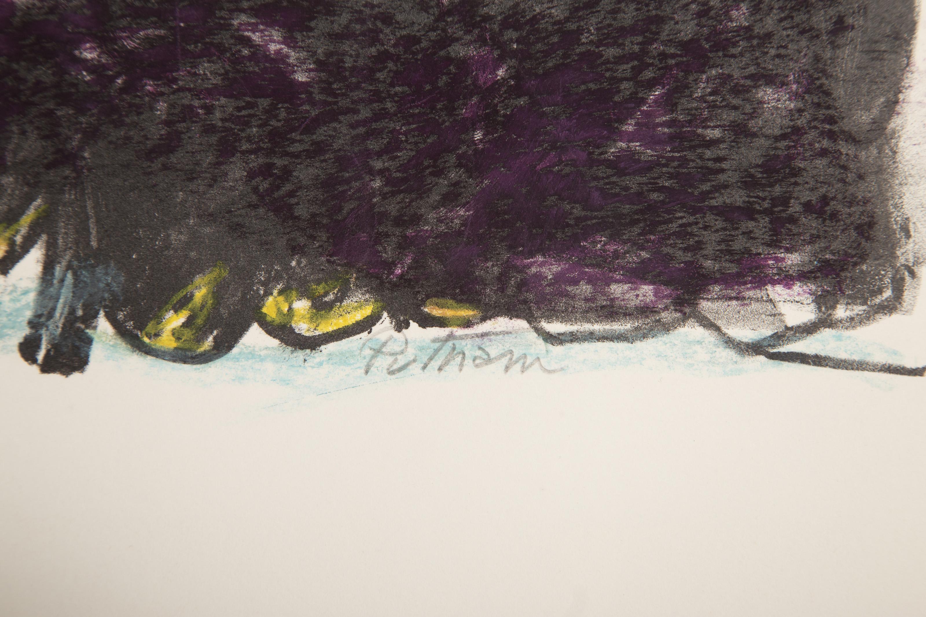 Seascape, Abstract Lithograph by Wallace Putnam For Sale 3