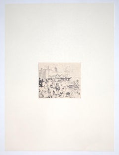 Seaside - Offset Print on Paper - 20th Century