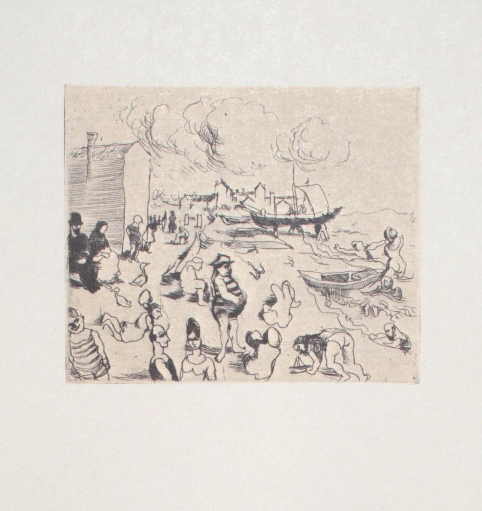 Seaside - Offset Print on Paper - 20th Century