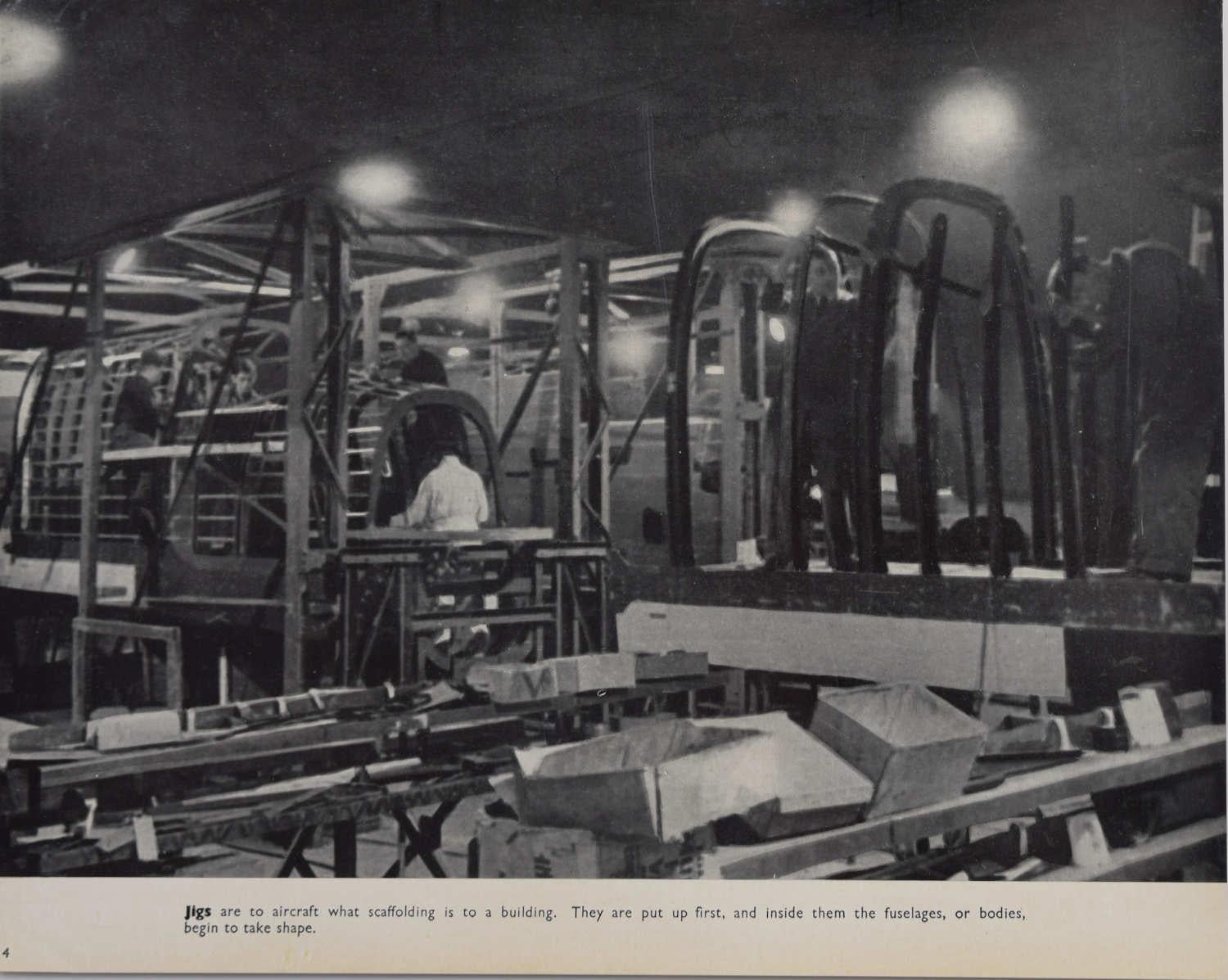 Second World War booklet: Birth of a bomber - Black Print by Unknown