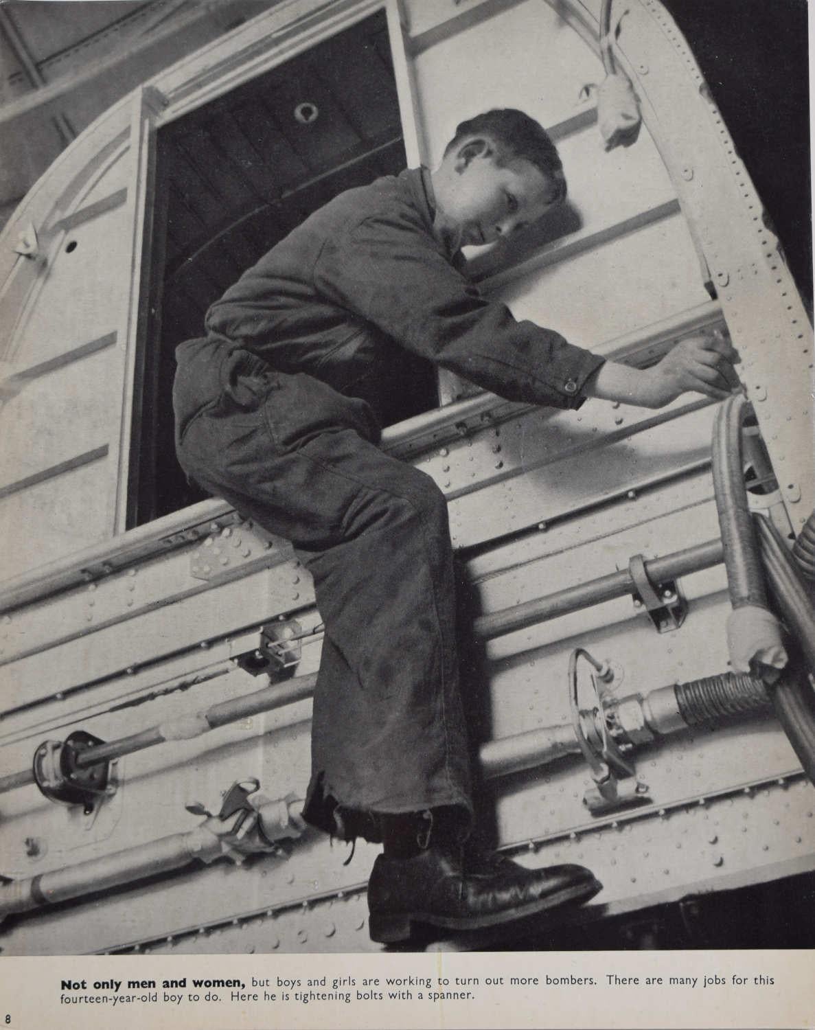 Second World War booklet: Birth of a bomber For Sale 3