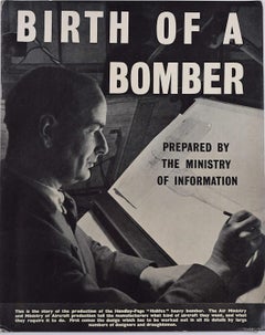 Folleto de la Segunda Guerra Mundial: Nacimiento de un bombardero