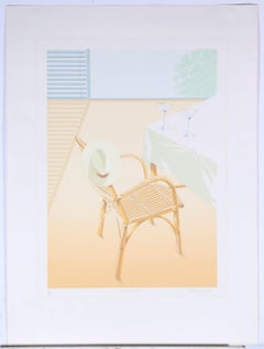 Signed Mid 20th Century Digital Print - Clubhouse II