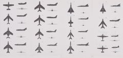Silhouettes of Aircraft on the Joint Services Aircraft Recognition Training List