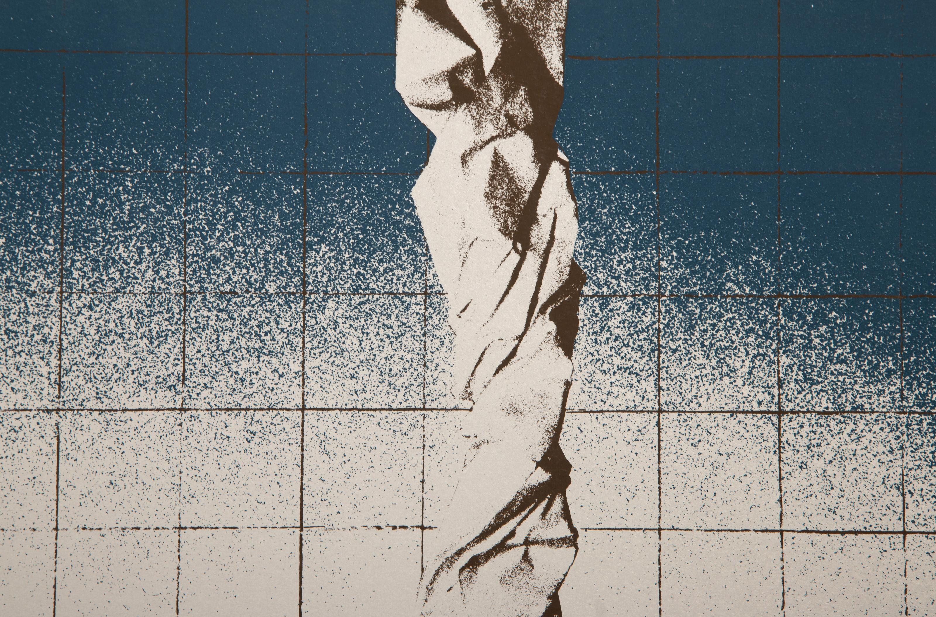 Silkscreen, Surrealist Screen Print by Phil Bloom For Sale 1