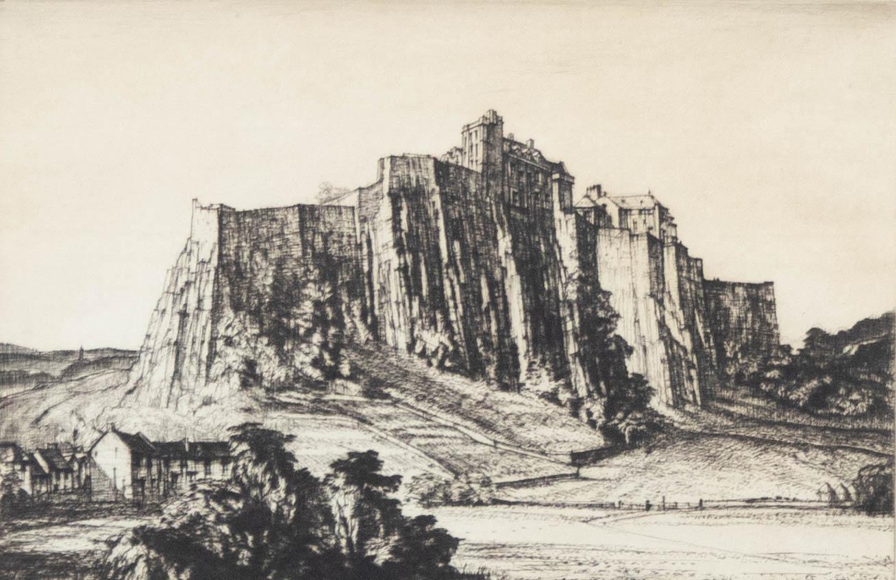 Sir Henry George Rushbury (1889-1968) - Framed Etching, Stirling Castle - Print by Henry Rushbury