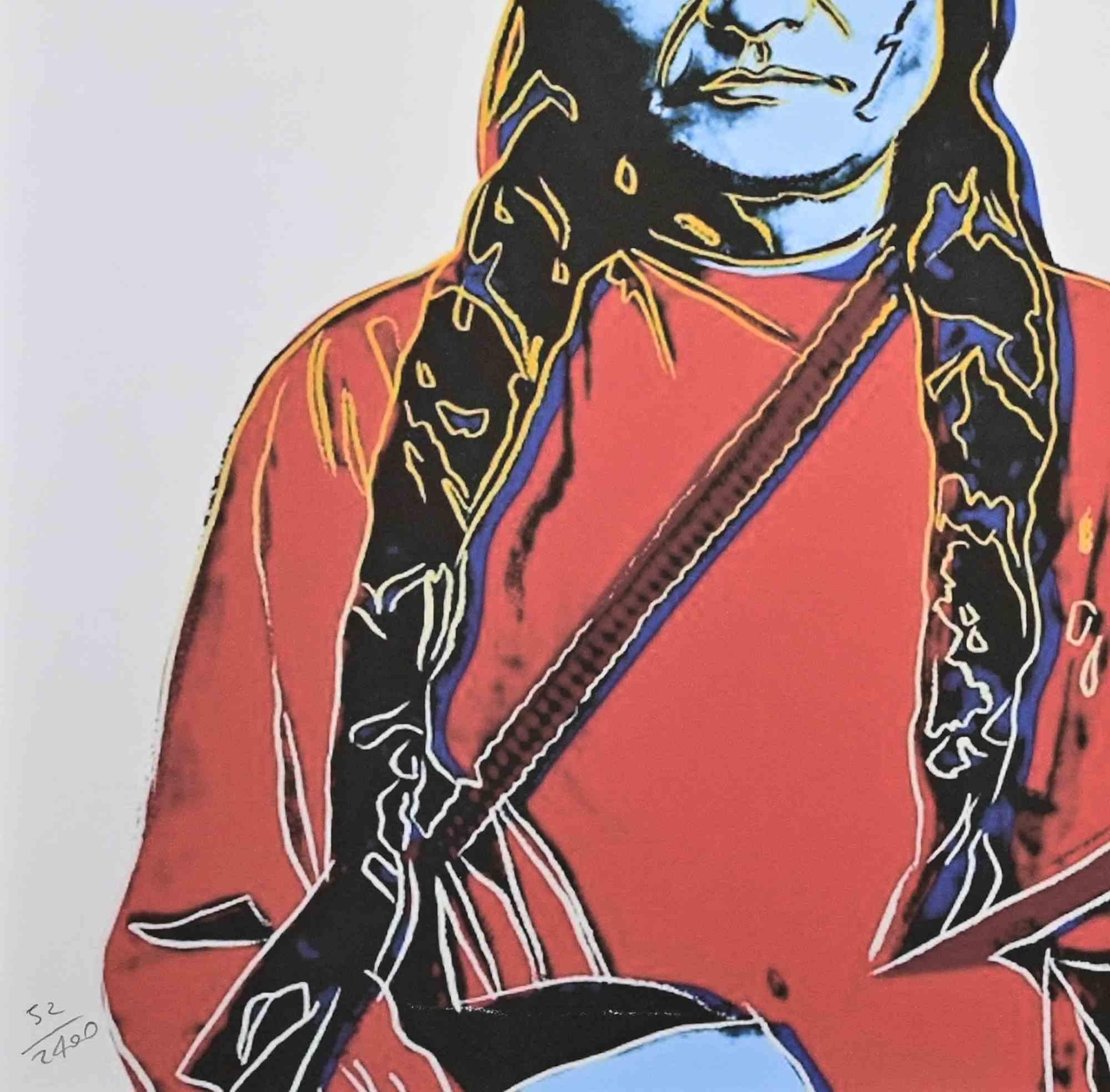 Sitting Bull (Posthumous Edition) - Screenprint after Andy Warhol - 2000s - Print by Unknown