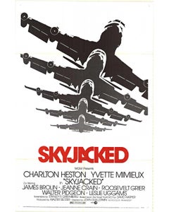 "Skyjacked" original vintage movie poster  US 1-sheet  NSS 72/181