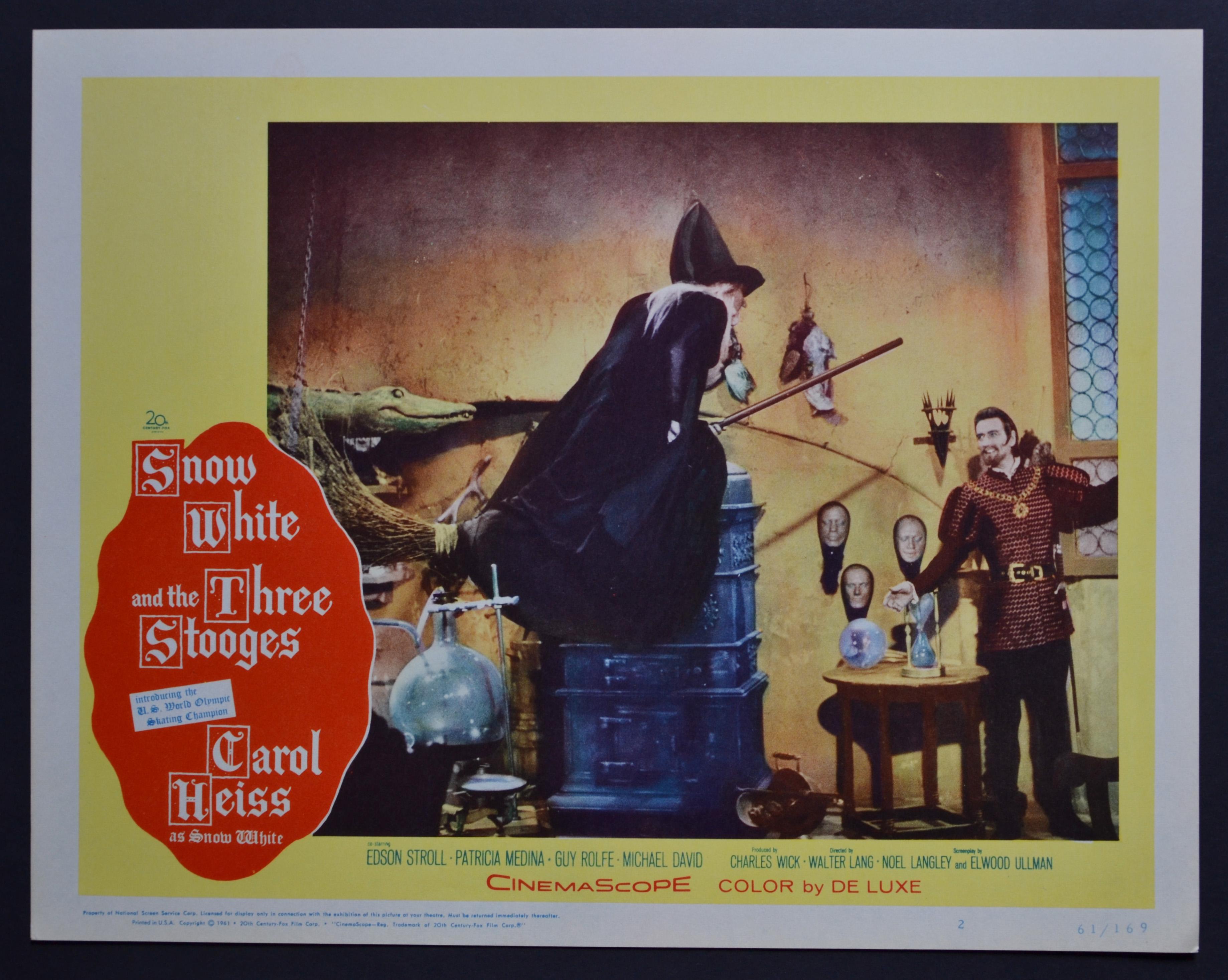 Unknown Interior Print - „Snow White and the Three Stooges“ Original Lobby Card of the Movie, USA 1961.