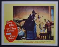Vintage „Snow White and the Three Stooges“ Original Lobby Card of the Movie, USA 1961.