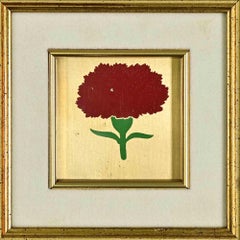 Socialist Carnation - Screenprint - 1980s