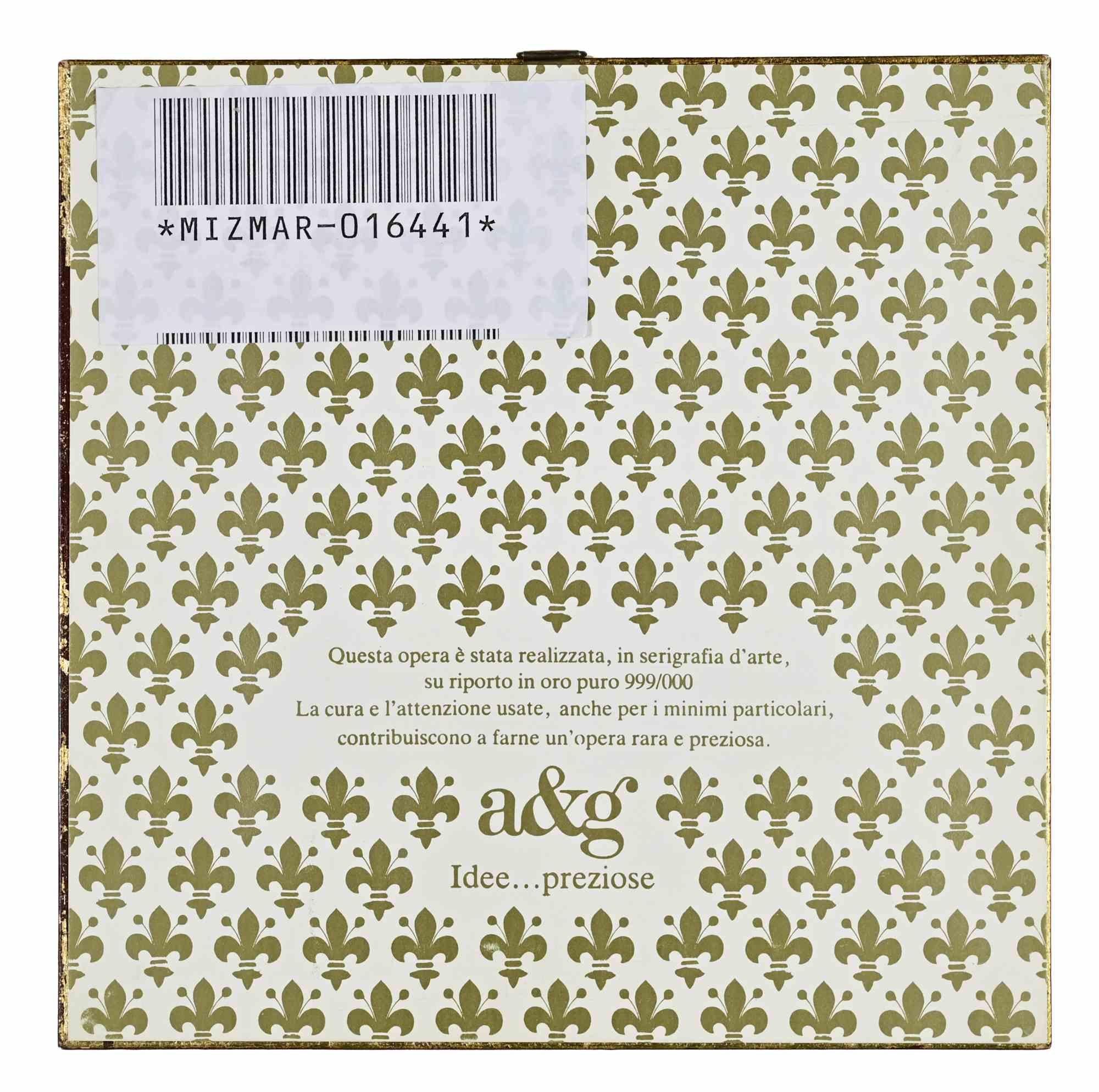 Socialist Carnation - Screenprint - 1980s - Contemporary Print by Unknown