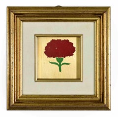 Socialist Carnation - Screenprint - 1980s