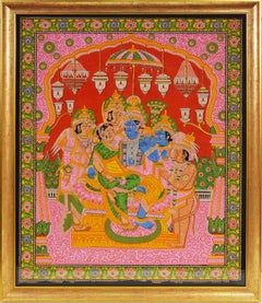 South Asian Wallpaper:  Group of Five Wallpaper Designs