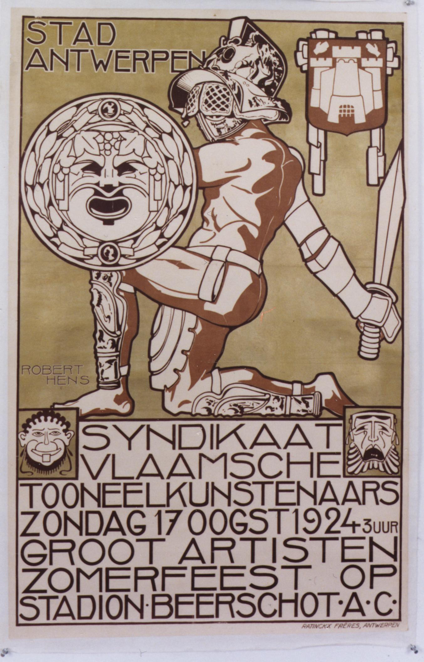Stad Antwerpen - Print by Unknown