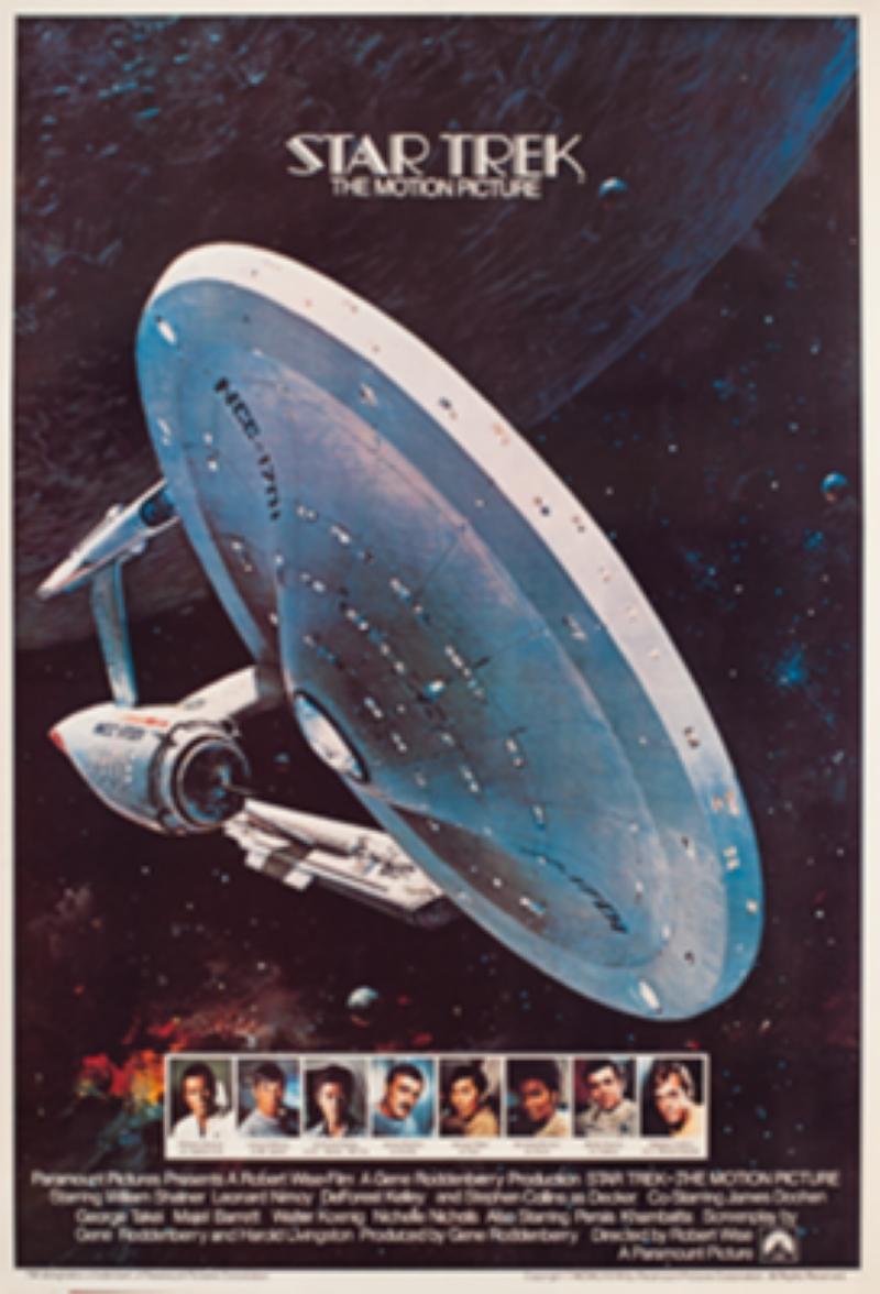 Unknown Figurative Print - Star Trek: The Motion Picture 1979 Original Vintage Poster