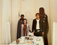 Star Wars The Empire Strikes Back 1980 Cinema Lobby Card Cloud City Dinner