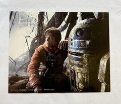 Star Wars The Empire Strikes Back 1980 Cinema Lobby Card Luke and R2D2