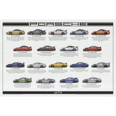 Steve Anderson 'Porsche GT3-GT3RS History 2000-2022' 2022- Offset Lithograph