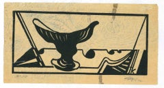 Natura morta - Xilografia - 1936