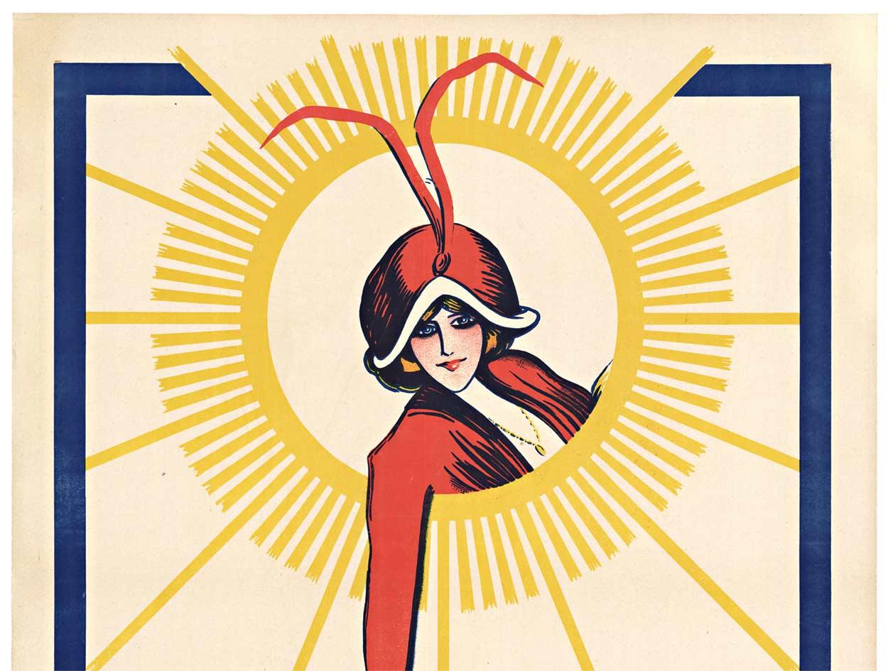 Store OMBRA J'Affirme, affiche vintage d'origine Liege - Art déco Print par Unknown