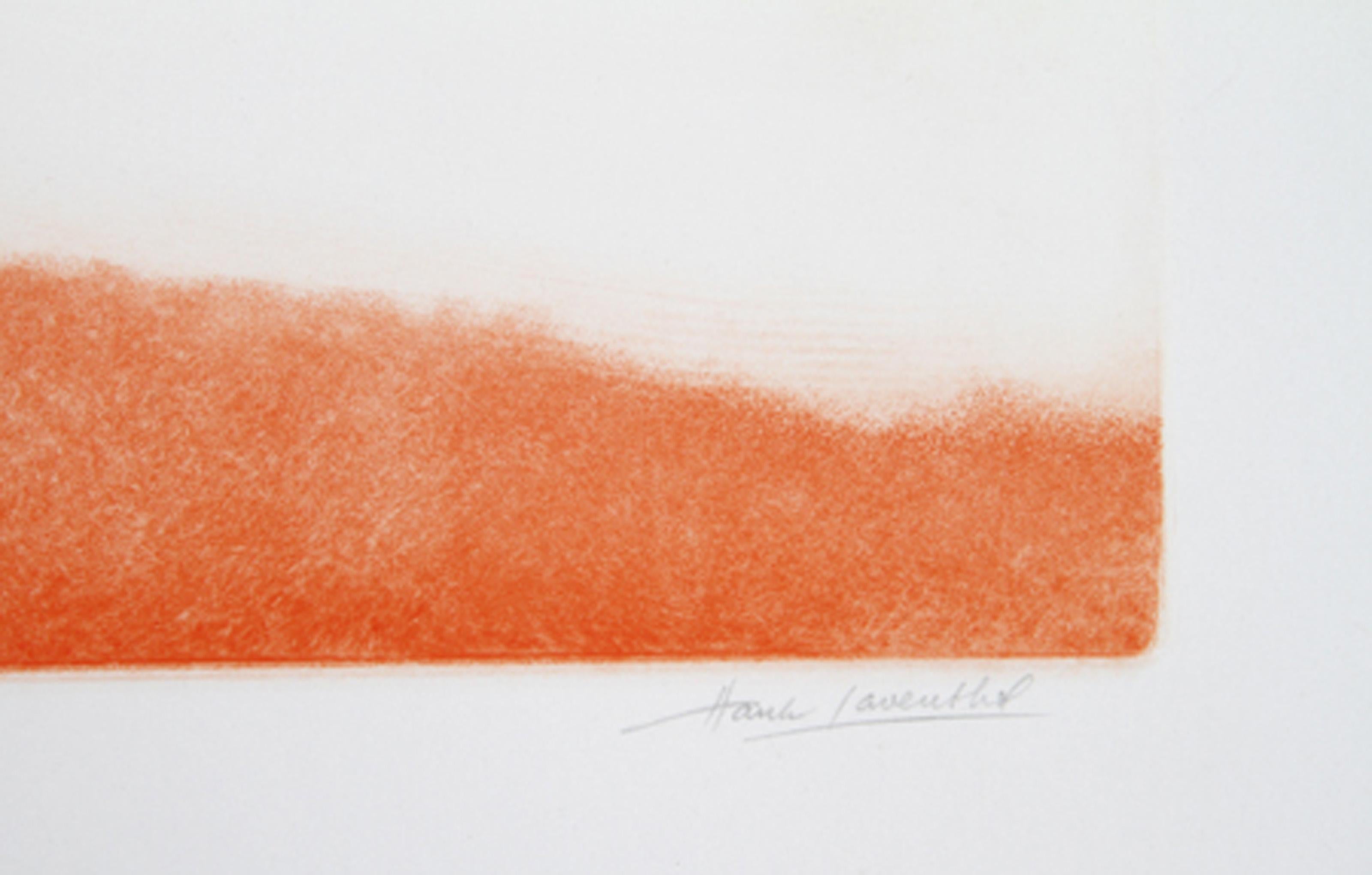 Strawberry, Surrealist Aquatint Etching by Hank Laventhol For Sale 2