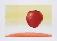 Vintage Strawberry, Surrealist Aquatint Etching by Hank Laventhol
