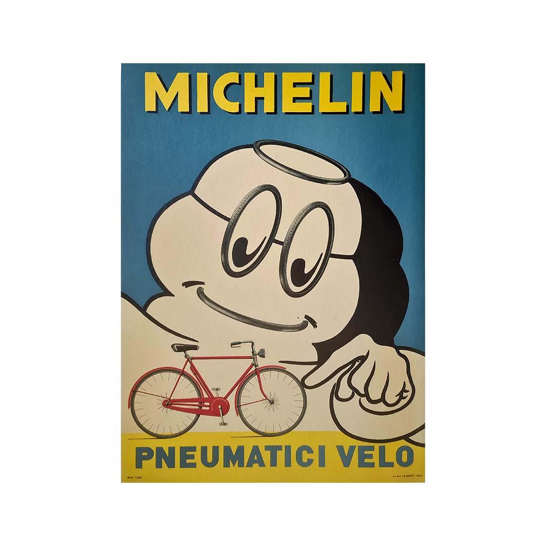 Auffälliges Werbeplakat des französischen Reifenherstellers Michelin im Angebot 2