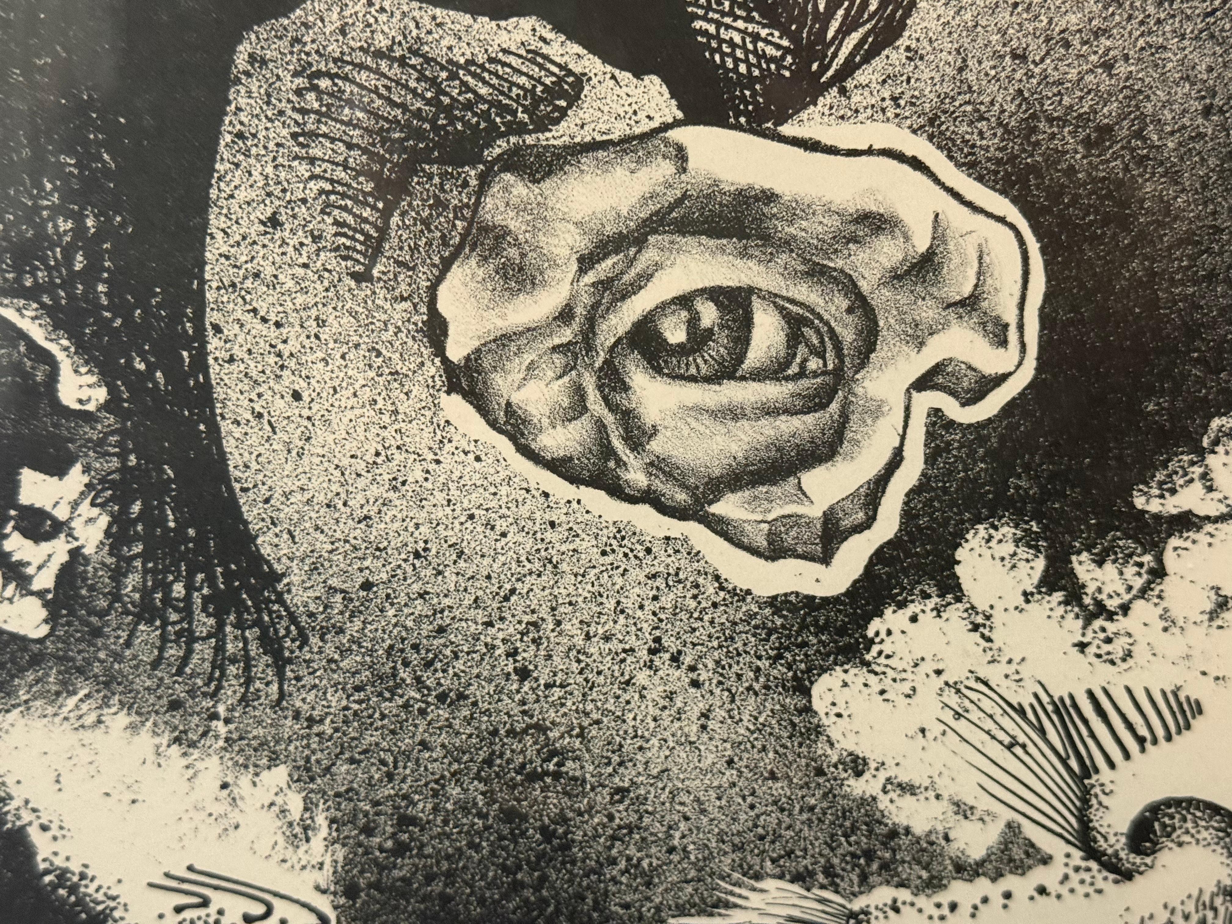 Surrealist Profiles - Artist Proof Lithograph For Sale 2