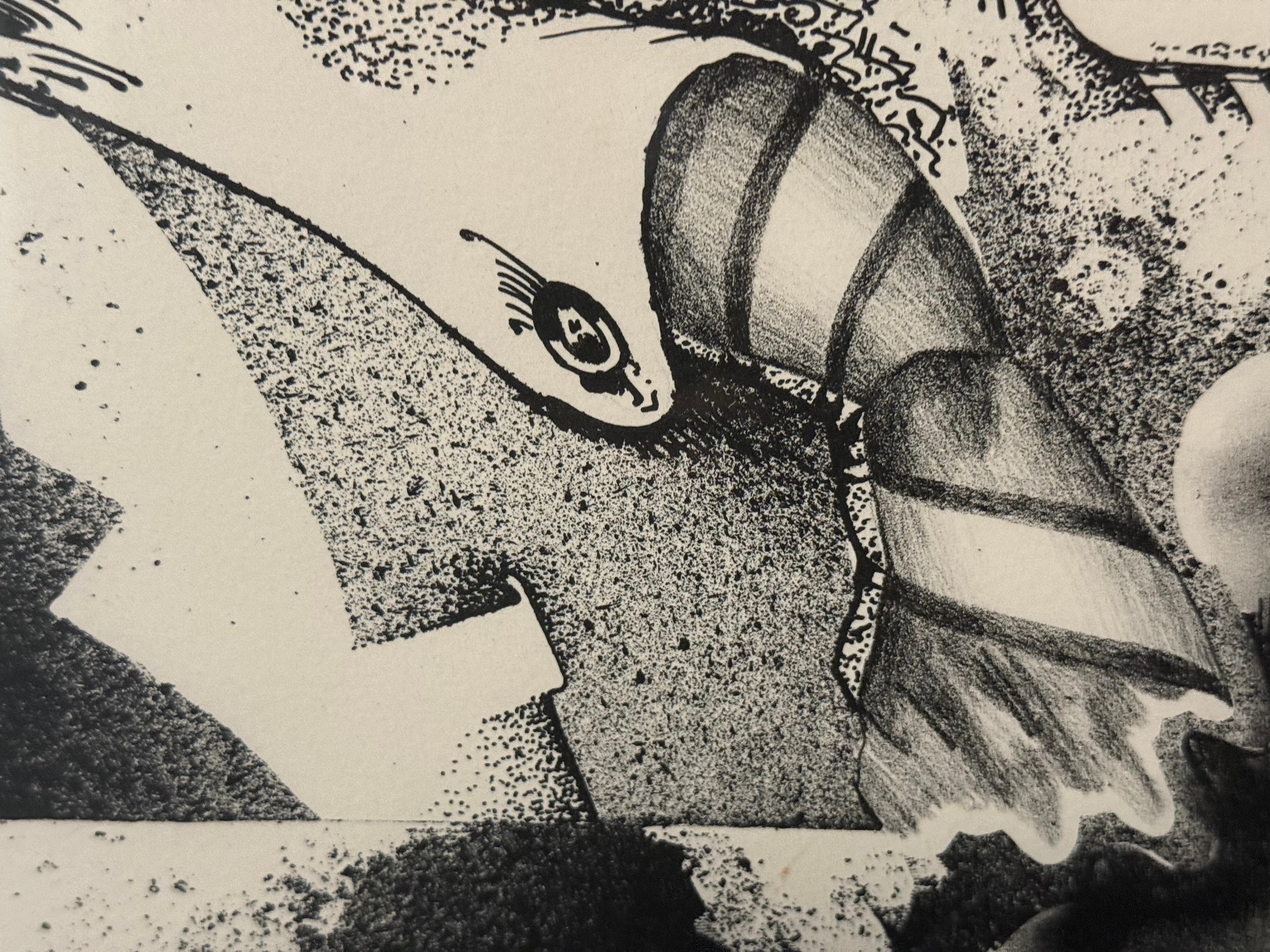 Surrealist Profiles - Artist Proof Lithograph For Sale 5
