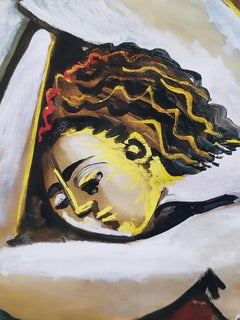 SUSANNA AND THE ELDERS - Color Poster Homage to Picasso