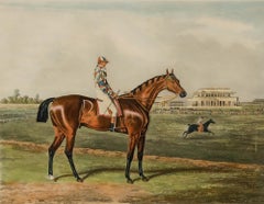 Sutherland dopo Herring - Acquatinta, Memnon, vincitore del Great St. Leger