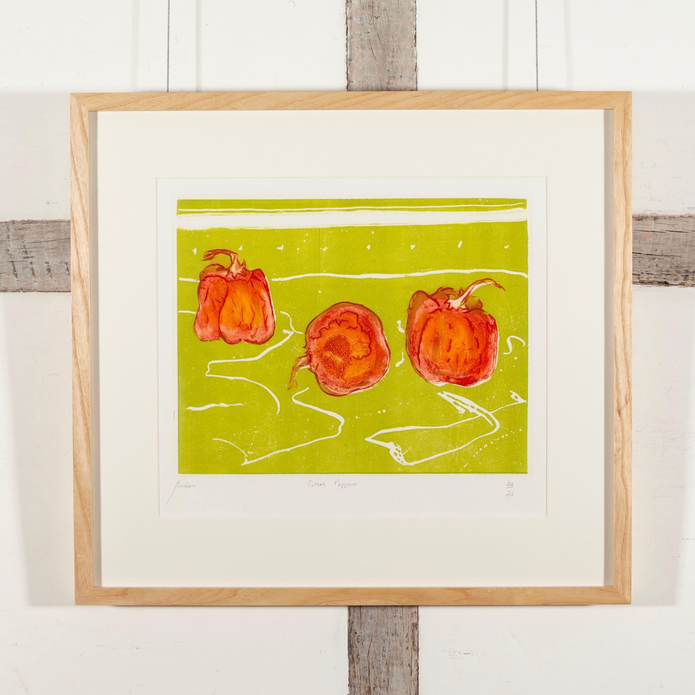 Sweet Peppers by André Bicât, 1970 circa For Sale 1