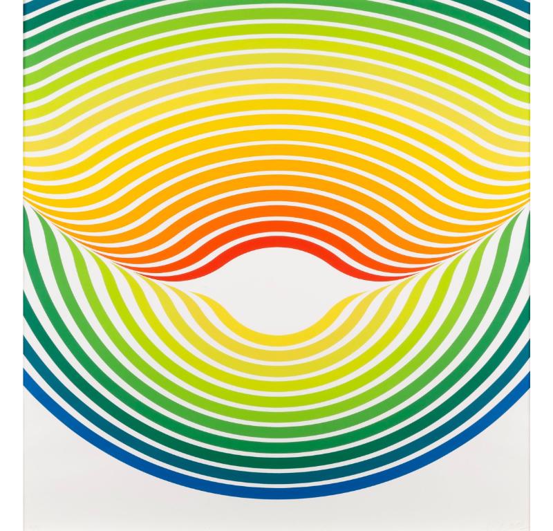 Swing III (Gran Caída) de Herbert Oehm, 1972

Más información:
Técnica: Serigrafía
72 x 72 cm
28 3/8 x 28 3/8 in
firmado y numerado a lápiz

Herbert Oehm es un pintor alemán de posguerra y contemporáneo nacido en Wurtemberg en 1935. He  estudió de