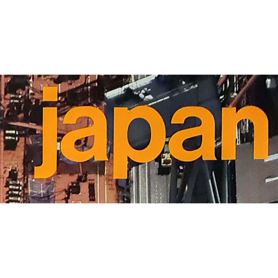 Swissair - Japan Original-Reiseplakat aus den 1960er Jahren im Angebot 1