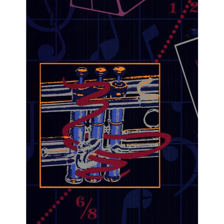 T. Mann 'New York Jazz Festival 1981' 1981- Serigraph 1