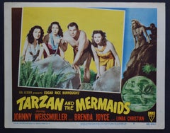 „TARZAN UND DIE MERMAIDS“ Original amerikanische Lobby-Karte, USA/MEXICO 1948