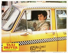 Taxi Driver 1976 Robert The Niro Large Vintage Cinema Lobby Card 2 