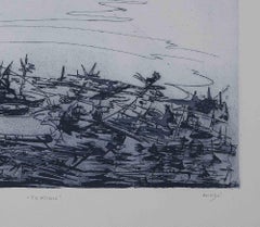 Tension  - Original Etching  - The Late 20th Century