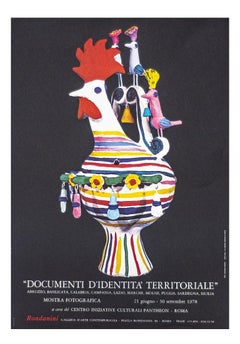 Vintage Territorial Identity Documents Poster - Original Offset Print - 1978