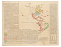 The Americas - Vintage Map - 1806
