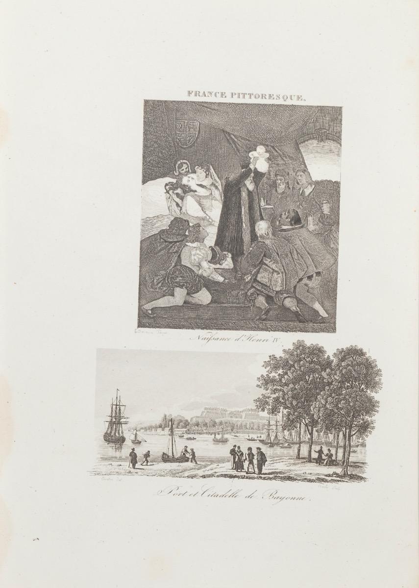 Unknown Landscape Print - The Birth of Henri IV - Original Lithograph - 19th Century