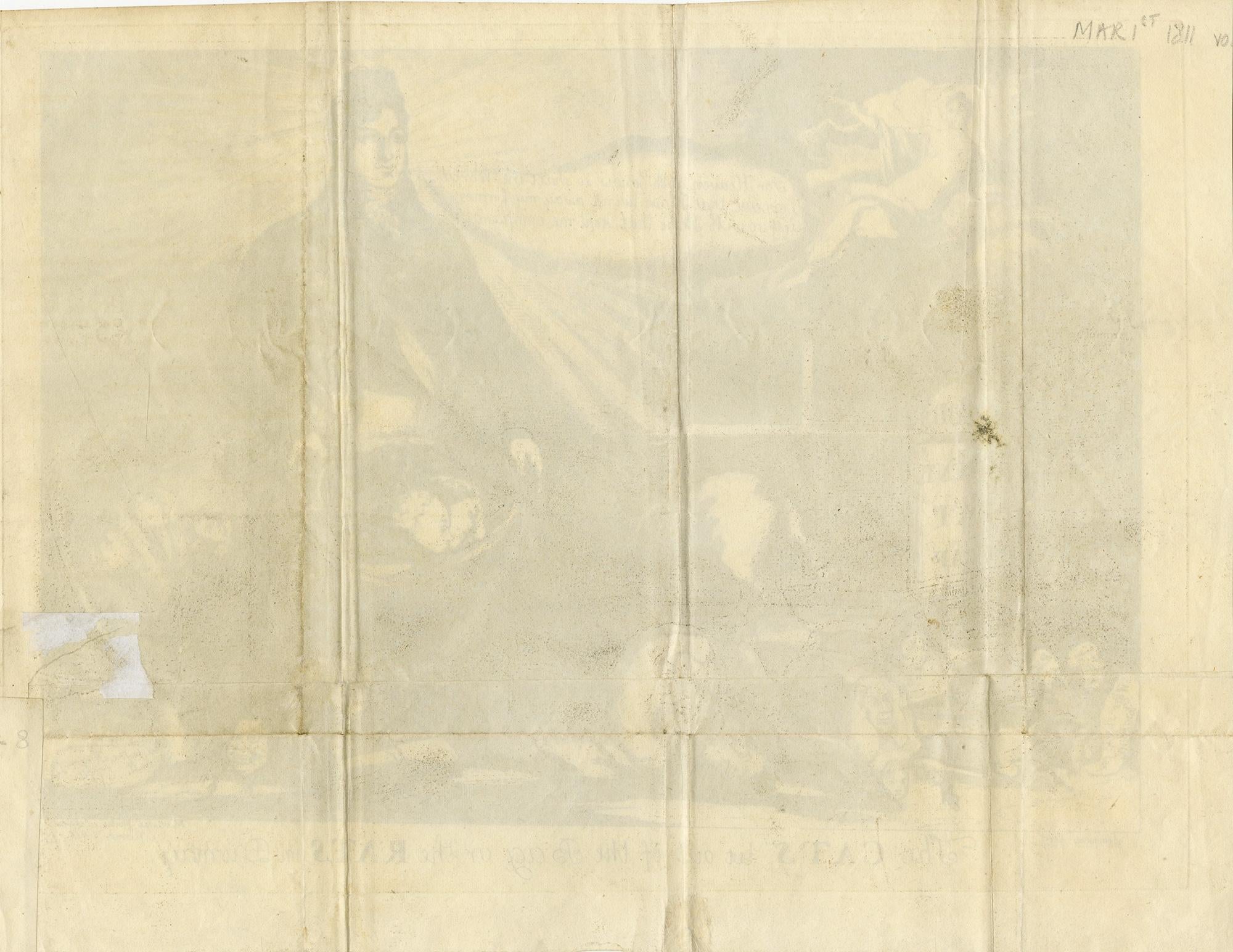 The Cats Let Out of the bag, or the Rats in Dismay - English, early 19th cent. - English School Print by Unknown