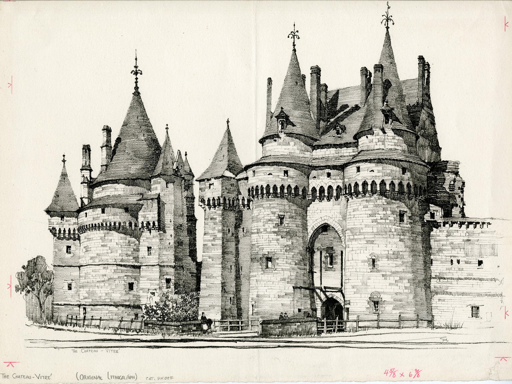 Lo Château-Vitré, Scuola francese, XX secolo