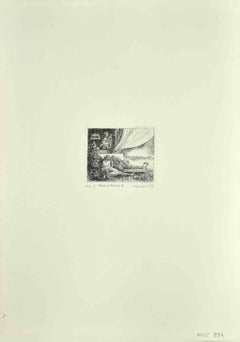 The Death of Franco - Original Etching - 1978