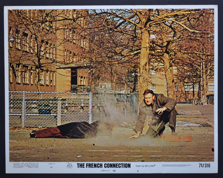 Unknown Interior Print - „The French Connection“ Original American Lobby Card of the Movie, USA 1971.