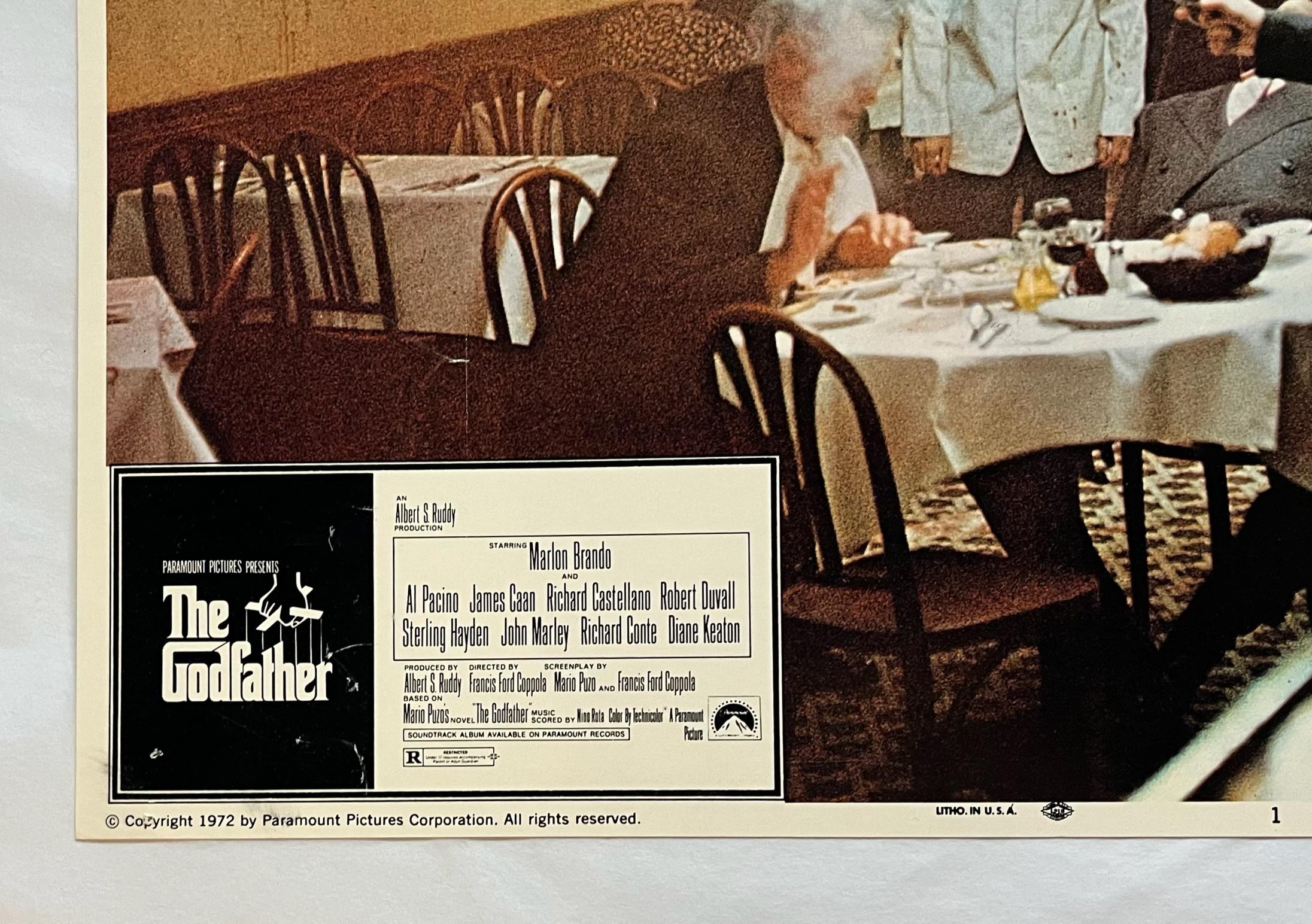 The Godfather - Original 1972 Lobby Card #1 - Print by Unknown